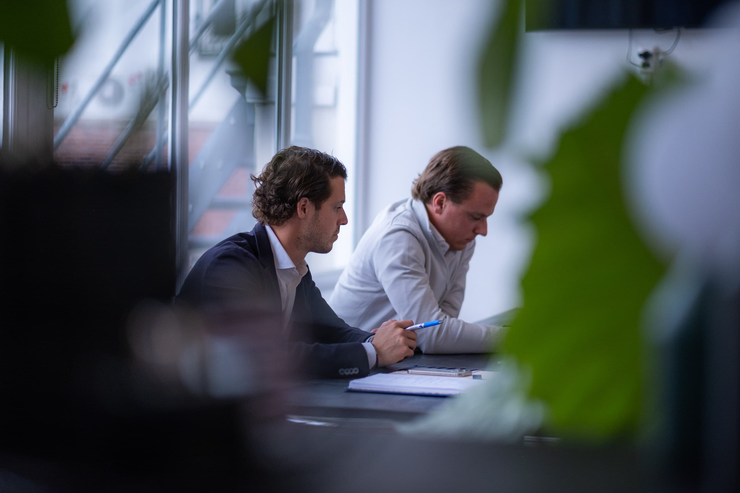 Het team van Toppenberg aan het werk